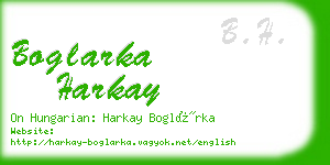 boglarka harkay business card